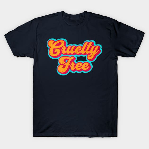 Retro Cruelty-Free Graphic Logo T-Shirt by Cult of Seitan